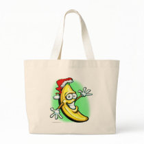 Merry Christmas Banana Happy New Year bags by FunGraphix Merry Christmas Banana Happy New Year bags