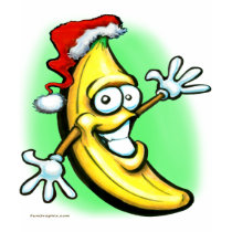 Merry Christmas Banana Happy New Year t-shirts