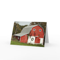 Merry Christmas Barn cards by deemac1 Merry Christmas Barn cards