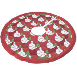 Merry Christmas  Baseball Lovers Brushed Polyester Tree Skirt