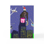 Merry Christmas Beast Greeting Card