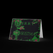 Merry Christmas berries n ivy cards