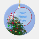Merry Christmas Bird - Baby's First (photo frame) Christmas Ornaments