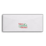 Merry Christmas Bitches Envelope