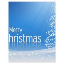 Merry Christmas Blue letterhead by awesometees Merry Christmas Blue letterhead