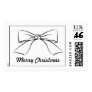 Merry Christmas Bow USPS Christma Cards Stamp 2009