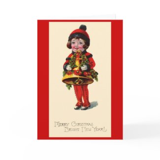 Merry Christmas Bright New Year card