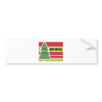 Merry Christmas Bumper Sticker bumper stickers by holiday_cheer Merry Christmas Bumper Sticker bumper stickers