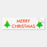 Merry Christmas Bumper Sticker