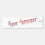 Merry Christmas bumper stickers