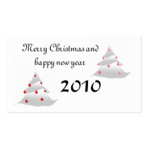 Merry Christmas business cards