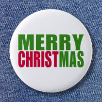Merry Christmas buttons