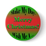 Merry Christmas Button