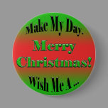 Merry Christmas Button