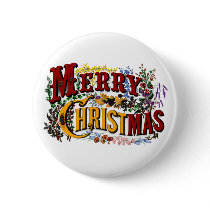 Merry Christmas Button