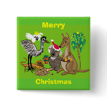 Merry Christmas buttons