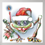 Merry christmas by Alejandro Posters