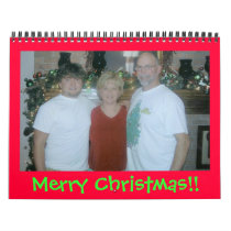Merry Christmas!! Wall Calendar