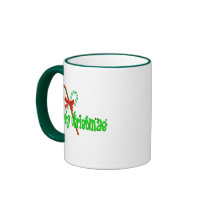 Merry Christmas Candy Canes mugs