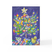 Merry christmas greeting card