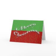 Merry Christmas Greeting Card