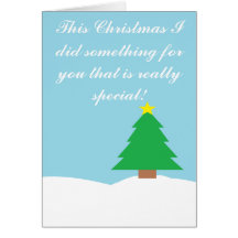 Merry Christmas! Card