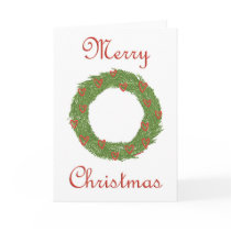 Merry Christmas card - blank