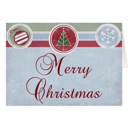 Merry Christmas Card for Friends, Co-Workers | Zazzle