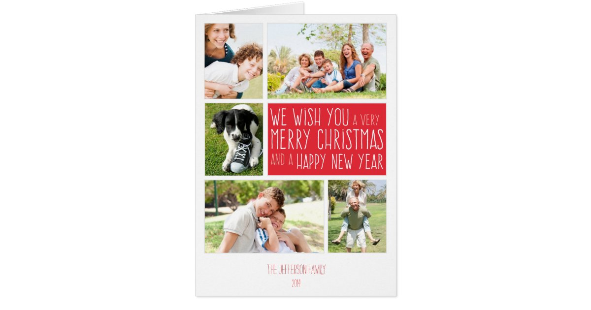 christmas collage template