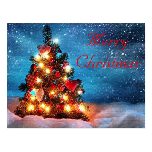 Merry Christmas Card Post Cards