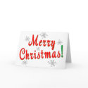 Merry Christmas Cards card