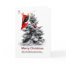 Merry Christmas Cat & Guinea Pig cards