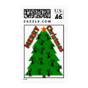 merry christmas cat TREE postage stamps by gailg1957 merry christmas cat TREE postage stamps