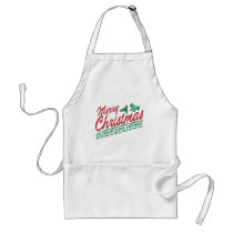 Merry Christmas - Celebrate Jesus' Birthday aprons
