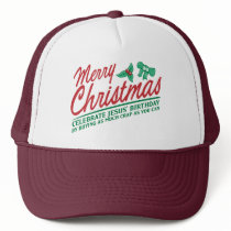 Merry Christmas - Celebrate Jesus' Birthday hats