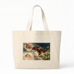 Merry Christmas Child Sleeping Canvas Bag