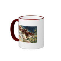 Merry Christmas Child Sleeping Coffee Mug