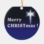 Merry CHRISTmas ! Christmas Tree Ornaments