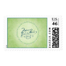 Merry Christmas Circle Stamp