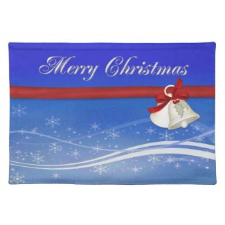 Merry Christmas Cloth Place Mat