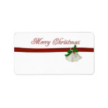 Merry Christmas Custom Address Labels