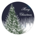 Merry Christmas Custom Holiday Card Envelope Seals