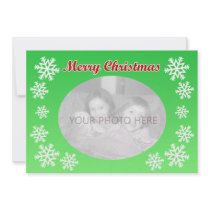 Merry Christmas Customizable Card invitations