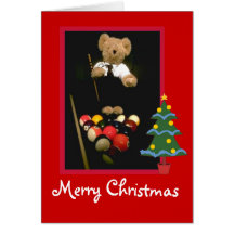 Merry Christmas, Customizable Greeting Card