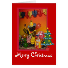 Merry Christmas, Customizable Greeting Cards