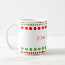 Merry christmas customizable mug mugs