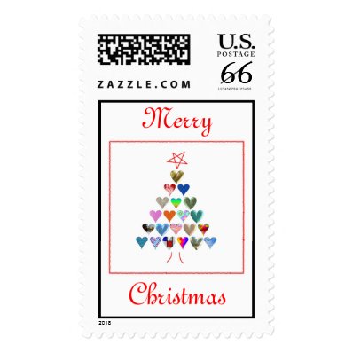 Merry Christmas Customizable Stamps