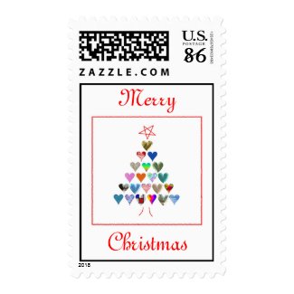 Merry Christmas Customizable Stamps stamp