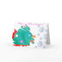 Merry Christmas customize me card