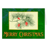Merry Christmas Customized Greeting Card